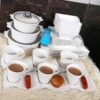 37pcs Shapely dinner set