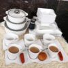 37pcs Shapely dinner set