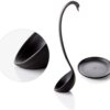 Elegant Swan Ladle Spoon with Holder