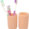 Portable Plastic Toothbrush and Toothpaste holder
