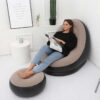 Inflatable Lounge Seat with footrest