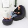 Inflatable Lounge Seat with footrest