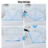Tent folding mosquito net