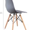 Plastic Eames chair