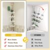 Bathroom corner shelf