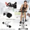 Crystal semi-commercial spin bike