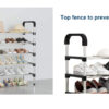 18 pair shoe rack
