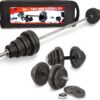 50kg Adjustable Dumbbell and Barbell Set